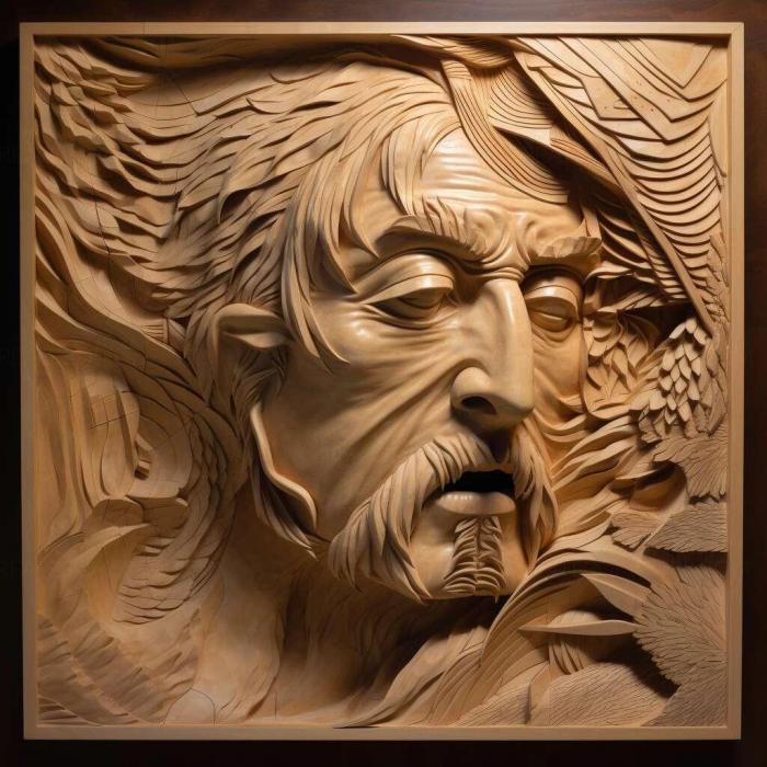 نموذج ثلاثي الأبعاد لآلة CNC 3D Art 